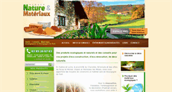 Desktop Screenshot of materiaux-ecologique-decoration.fr